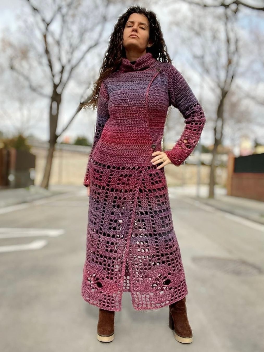 Cardigan floreado nuni