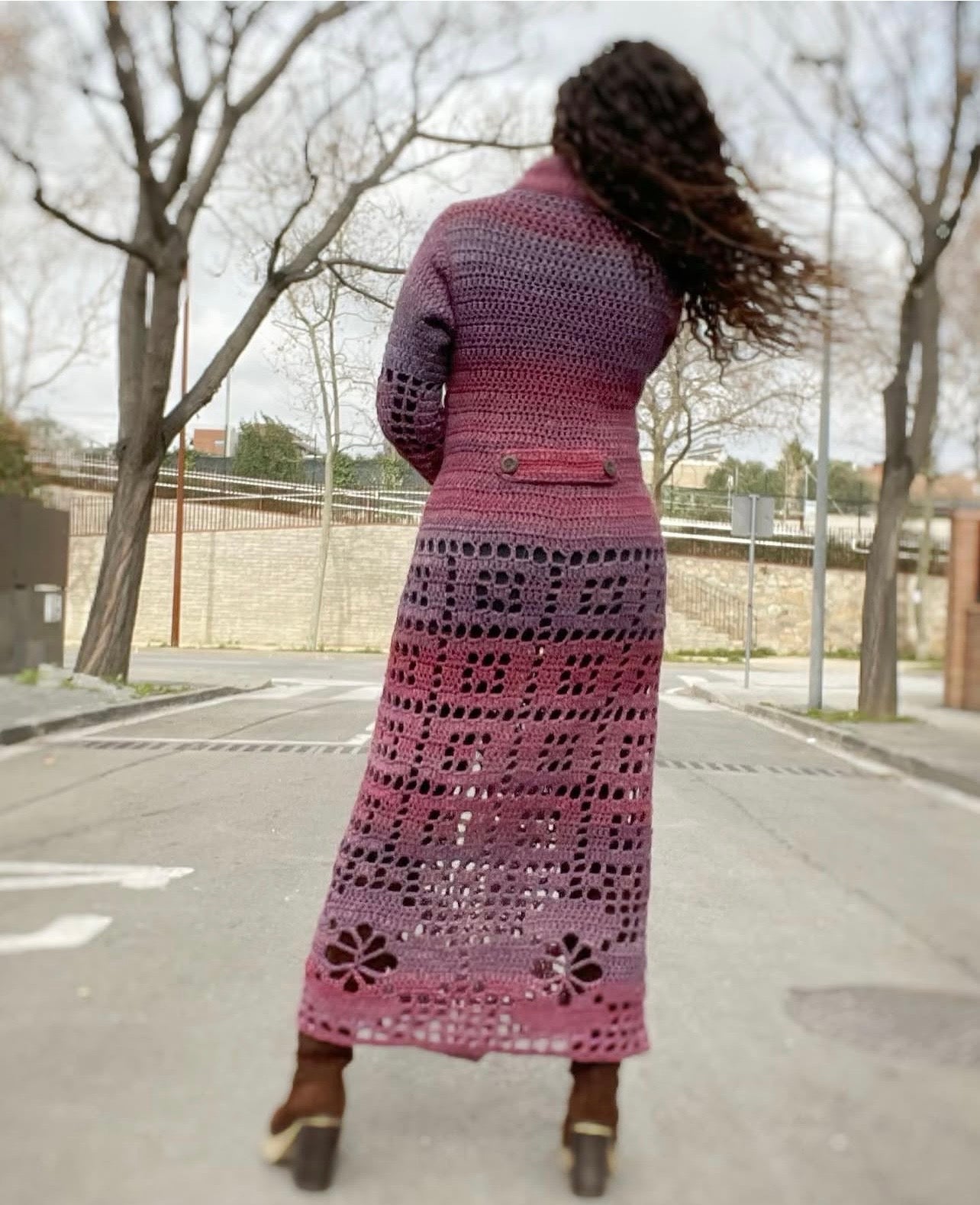 Cardigan floreado nuni