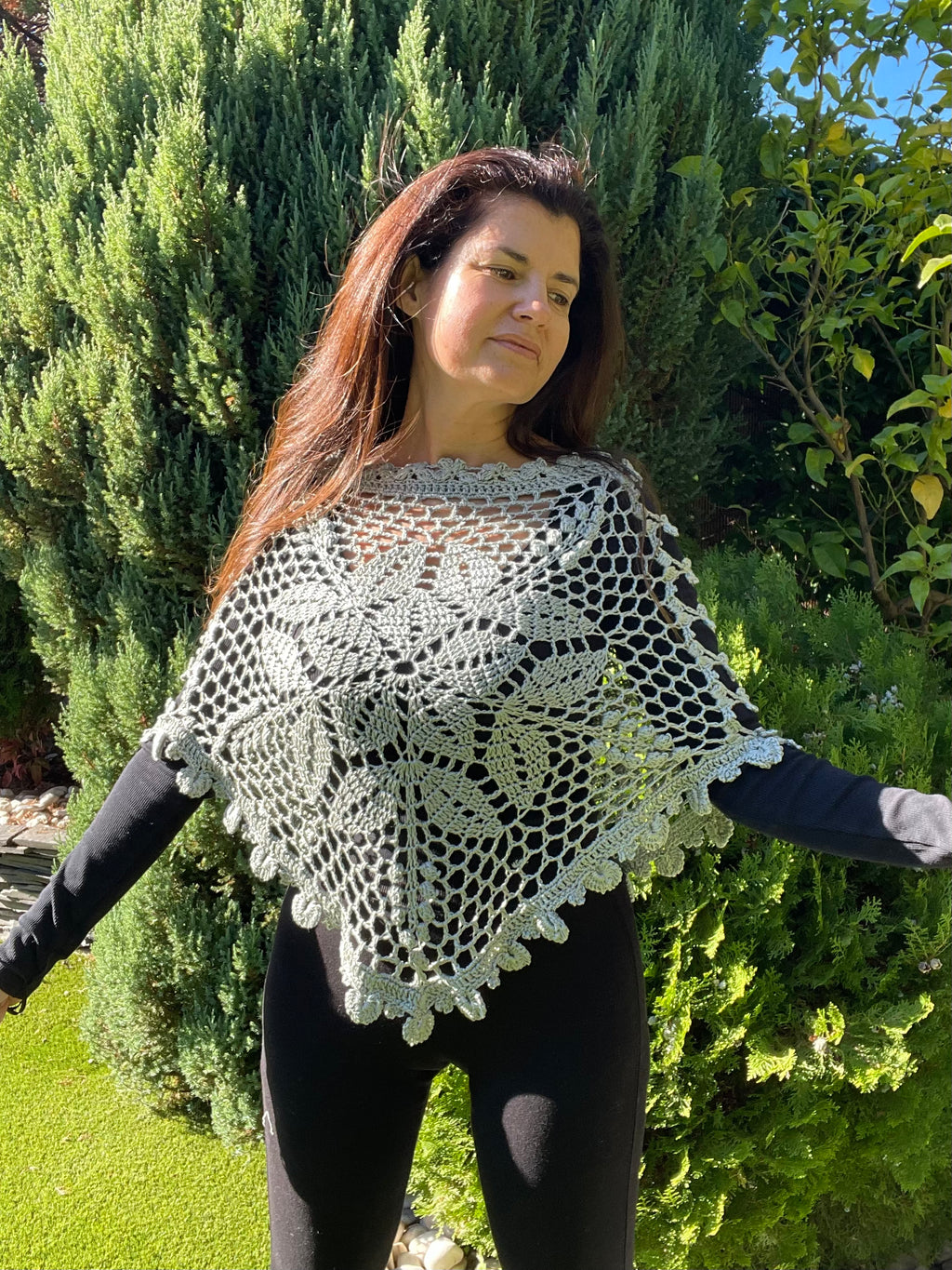 Poncho jardín de la nuni