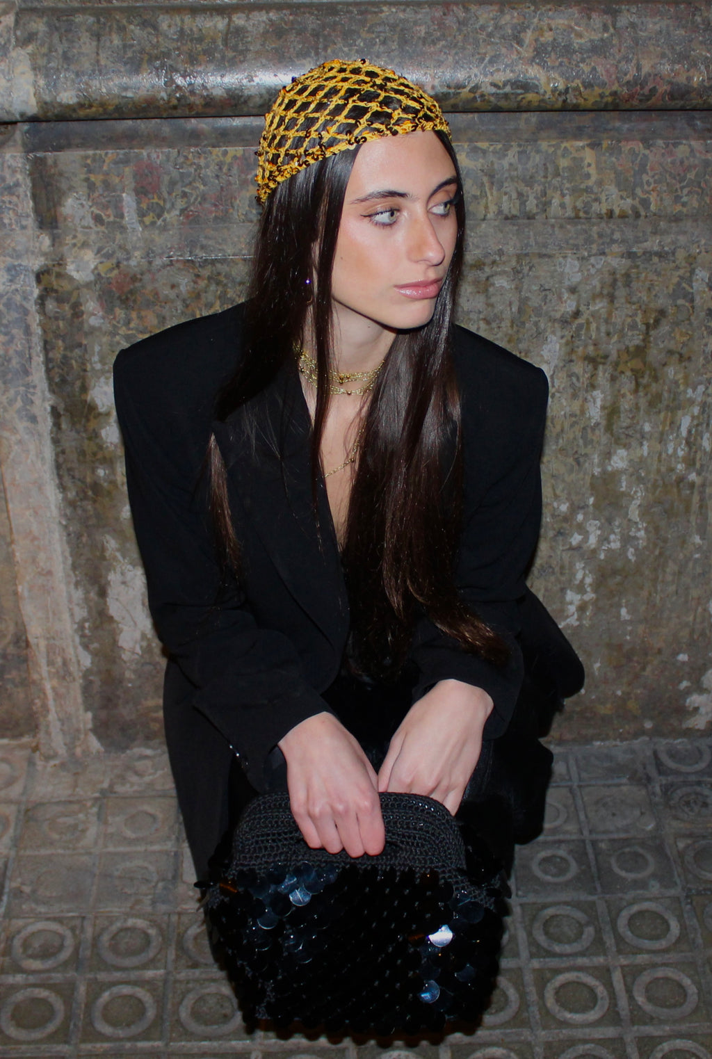 SEQUIN NEGRO NUNI