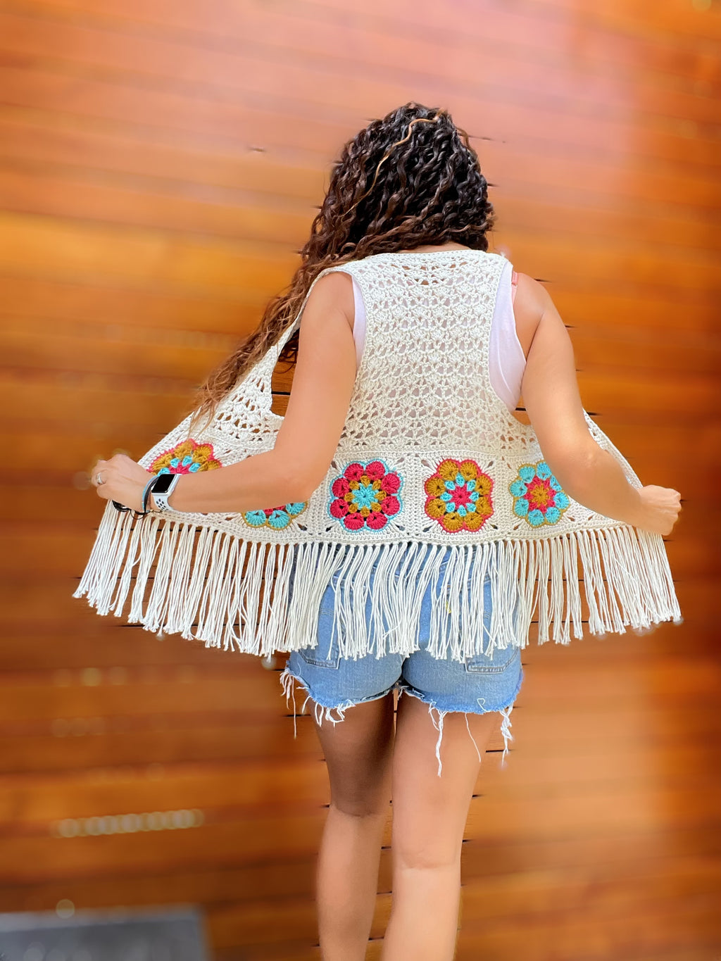 Chaleco boho nuni