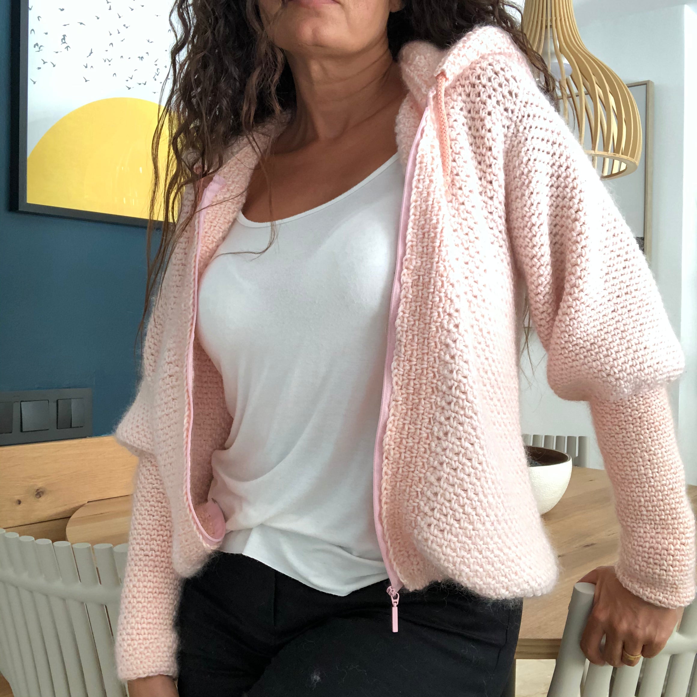 Chaqueta bubble nuni