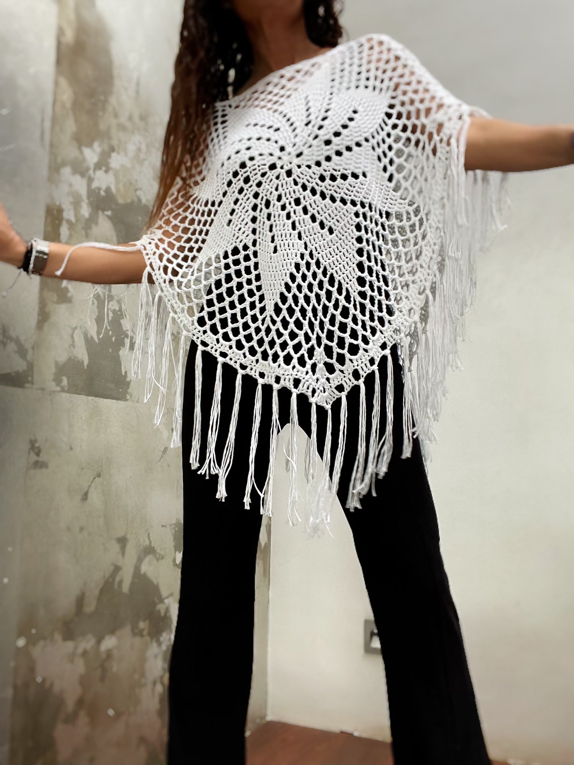 Poncho estrella nuni
